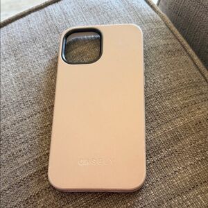 Cream Casey  iPhone 12 Pro Max Case